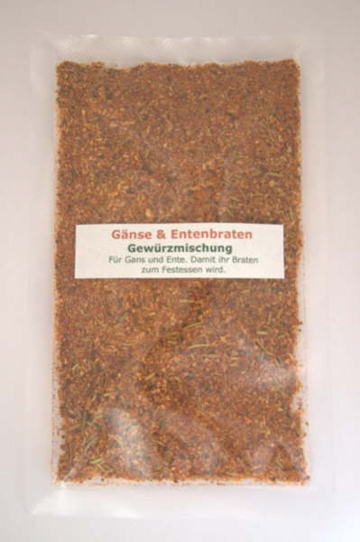 Gänse und Entenbraten Tüte